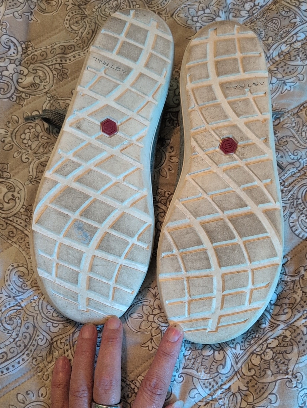 Casual Women's Lace-Up Sneakers in Teal - Picture 4 of 6